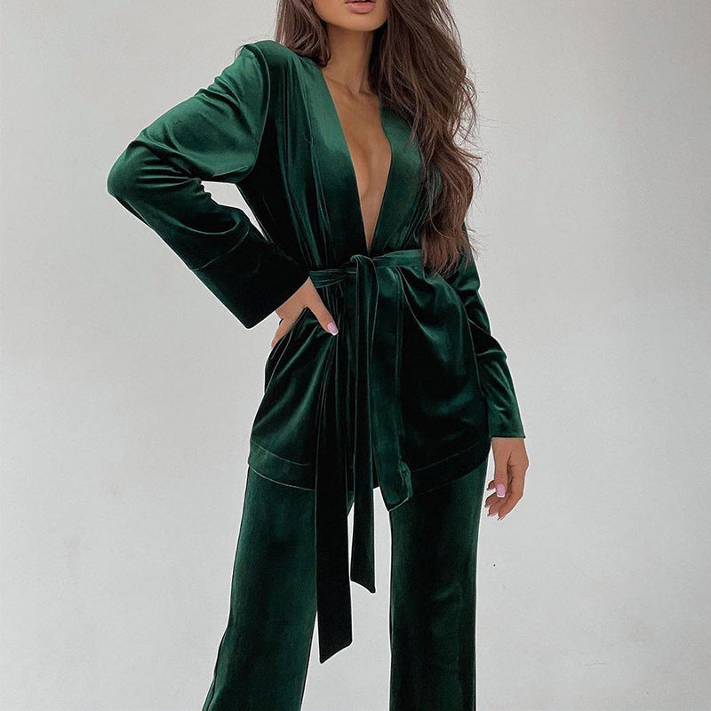 Night Out Elegant Velvet Set