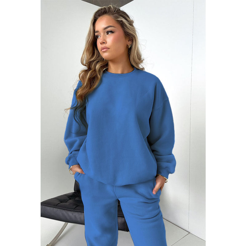 Women Casual Pullover Sweat Suit