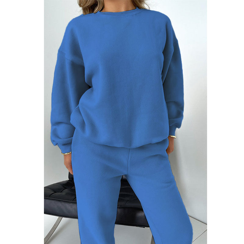 Women Casual Pullover Sweat Suit