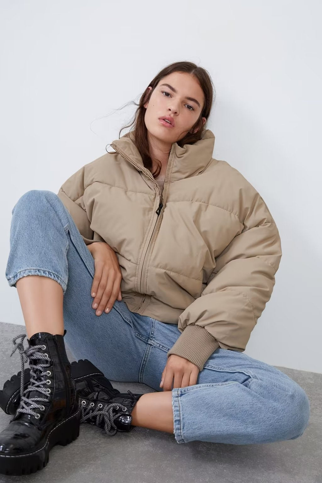 Urban Casual Loose Padded Jacket