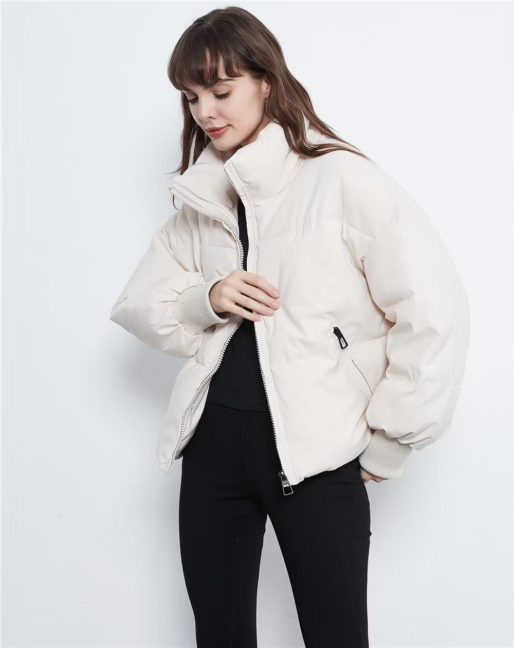 Urban Casual Loose Padded Jacket