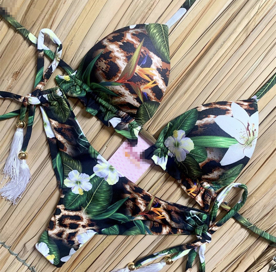 Floral Vintage Bikini Sexy Swimwear