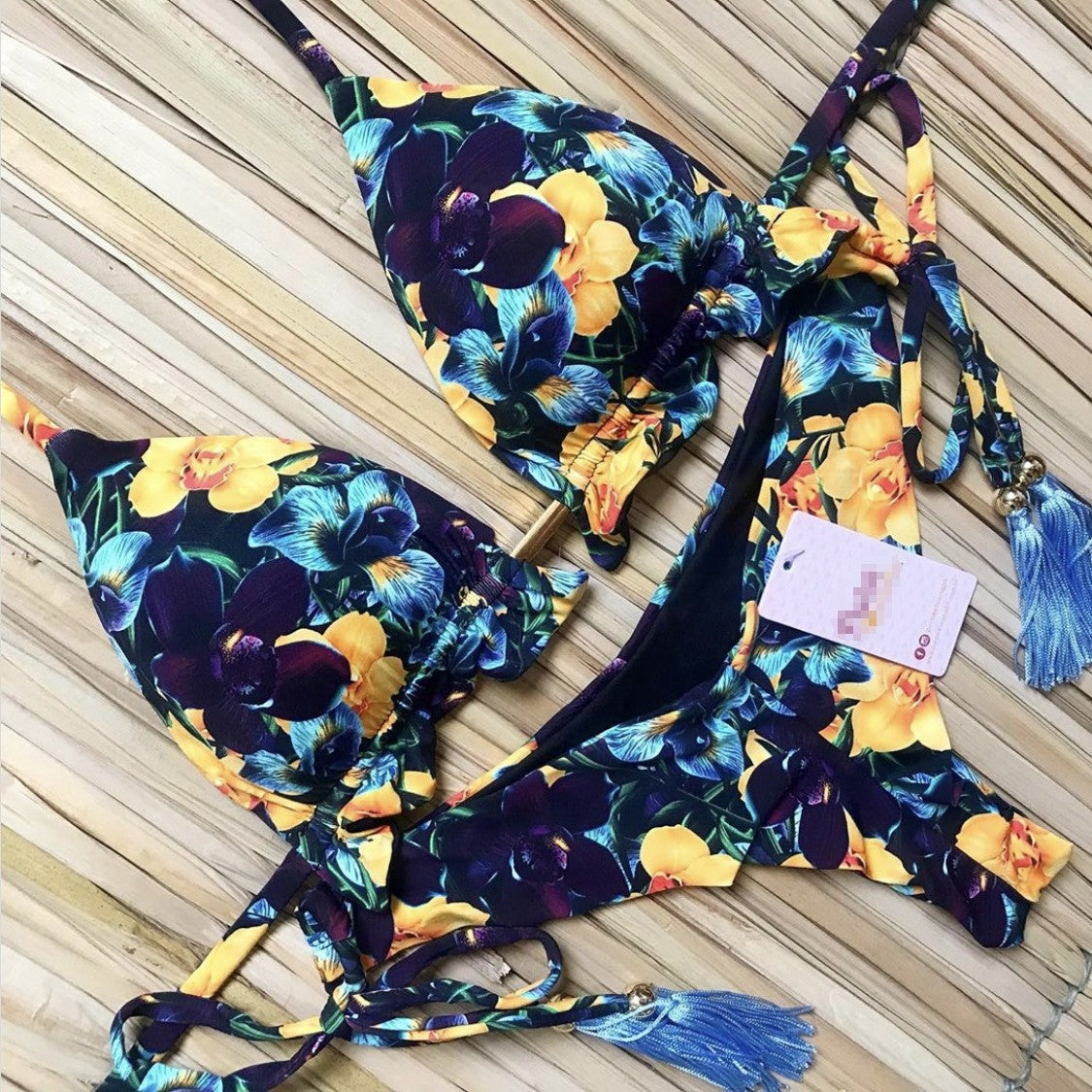 Floral Vintage Bikini Sexy Swimwear