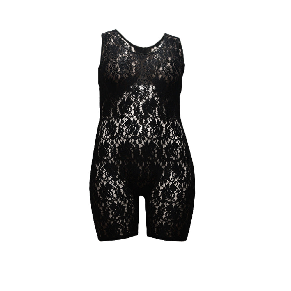 Sexy Lace Sleeveless Jumpsuit