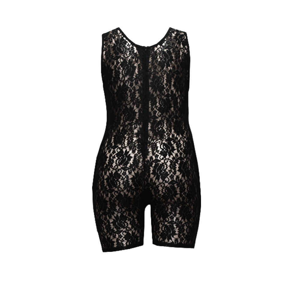 Sexy Lace Sleeveless Jumpsuit