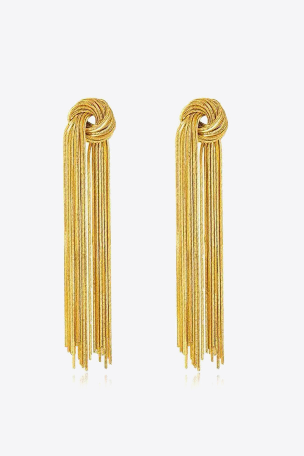 18K Gold Plated Fringe Earrings